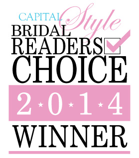 Capital Bridal Readers Choice Winner 2013 Logo