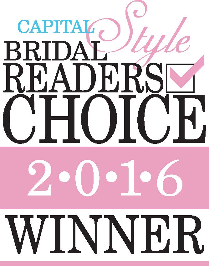 Capital Bridal Readers Choice Winner 2016 Logo