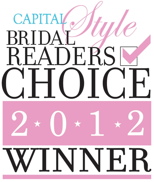 Capital Bridal Readers Choice Winner 2012 Logo